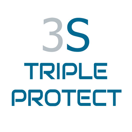 3S SAFETY · TRIPLE PROTECT · Überfahrschutz